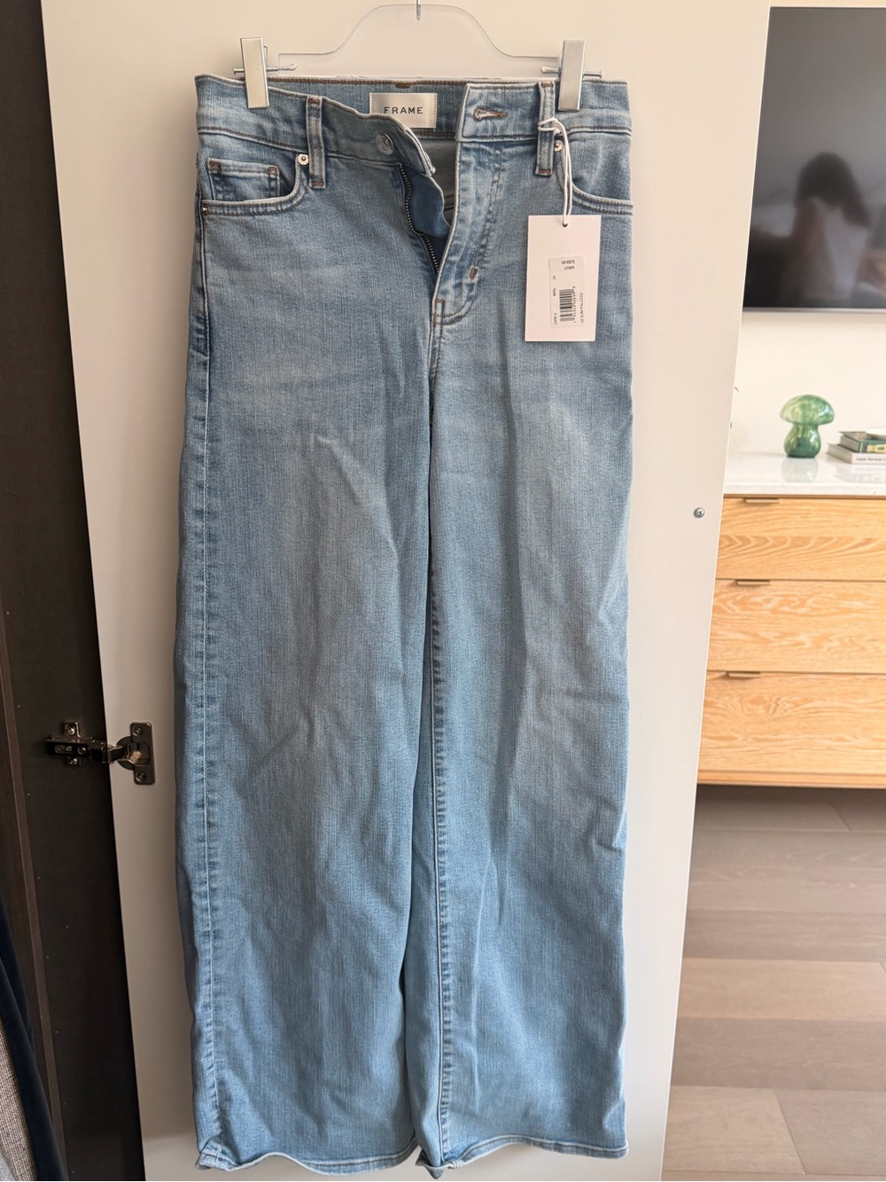NWT Frame Le slim palazzo jeans